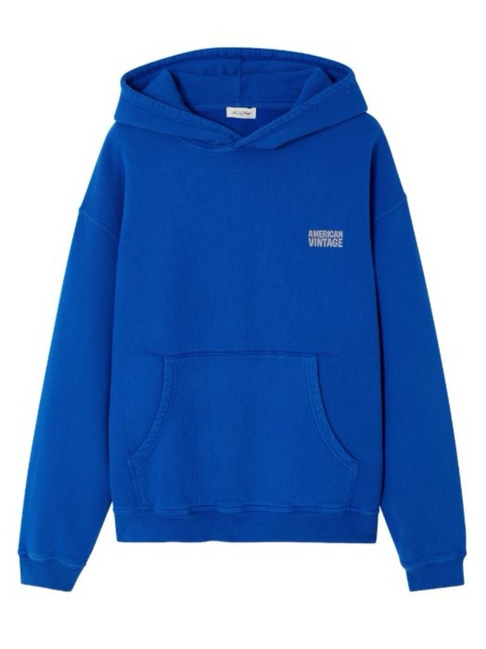 American Vintage Royal Blue Hoodie Sweatshirt